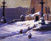 Monument in the Snow - 西奥多·克莱门特·斯蒂尔